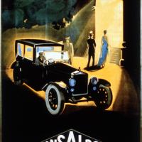 Manifesto pubblicitario Ansaldo realizzato da Marcello Nizzoli; 1925